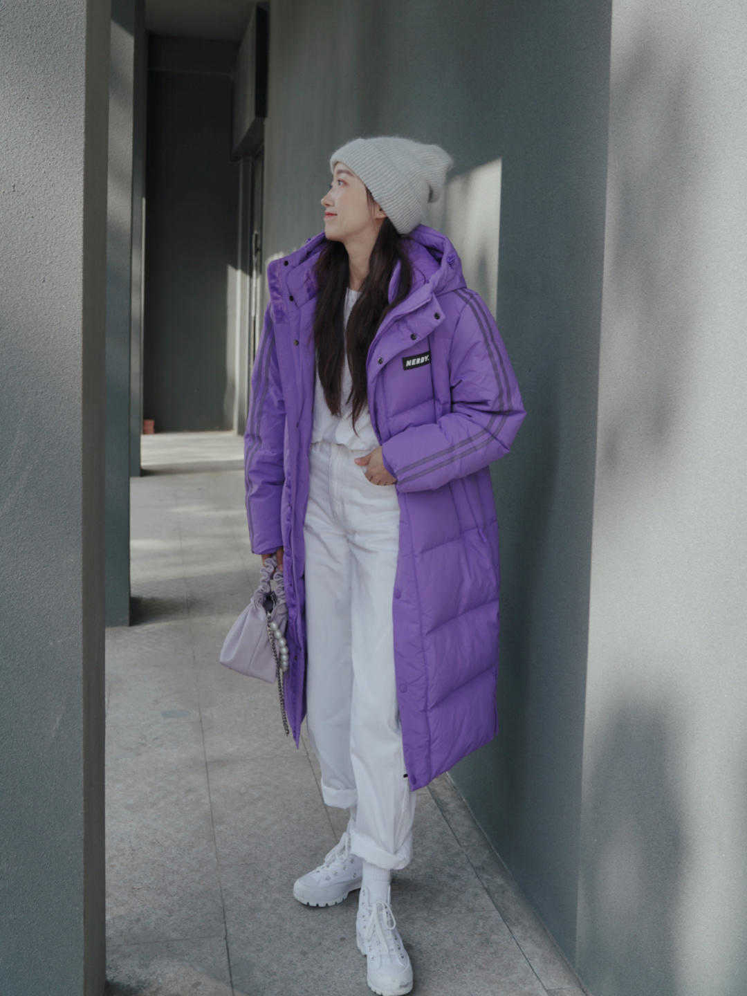 长裤 今年流行“长羽绒+拖地长裤”,随性洒脱又保暖,闭眼入都不出错