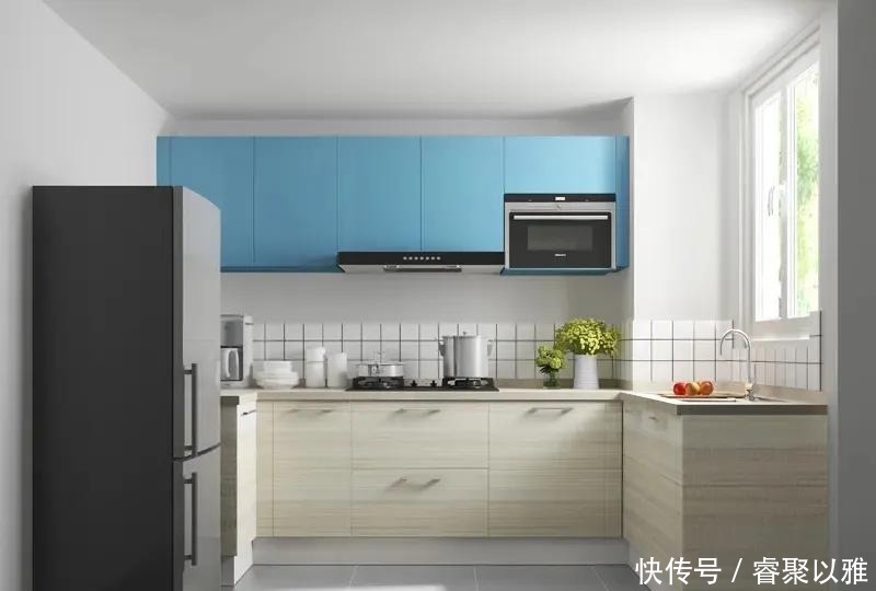 ps|看上去一尘不染的厨房，大家都用了这几种配色~
