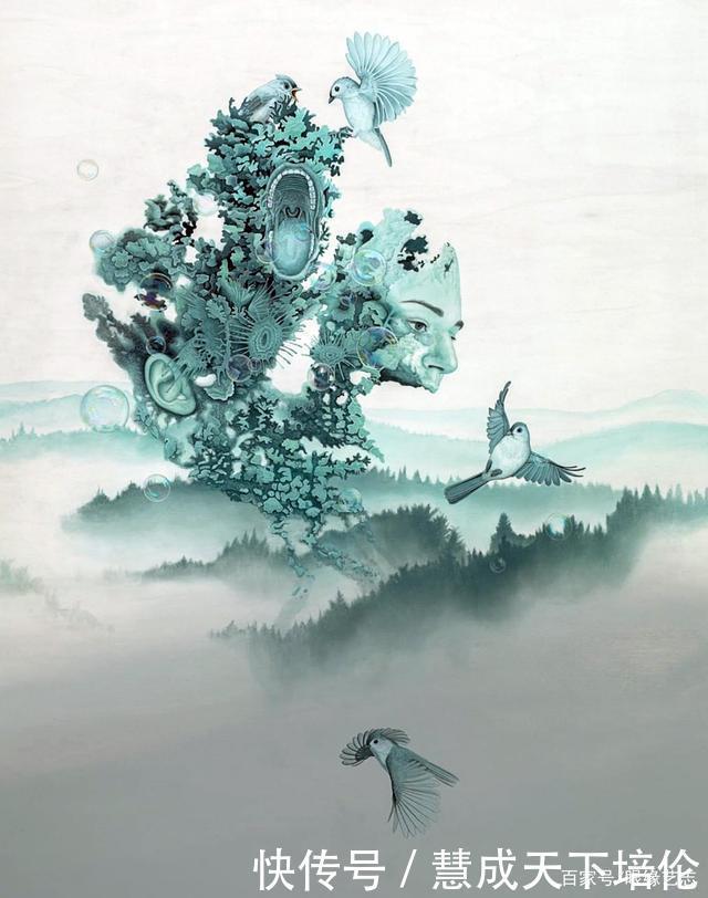 感恩|博齐奇的自然幻境异想天开的科学艺术,感恩生命的生物美学