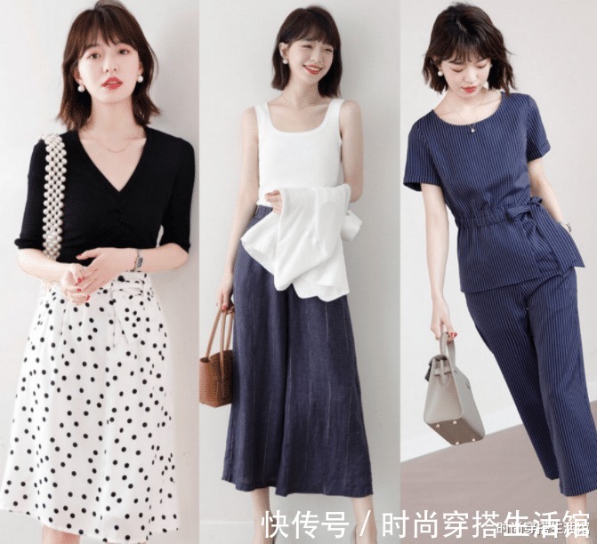 精神状态|夏末初秋穿什么?温柔有质感轻熟风穿搭示范,也太好看了吧