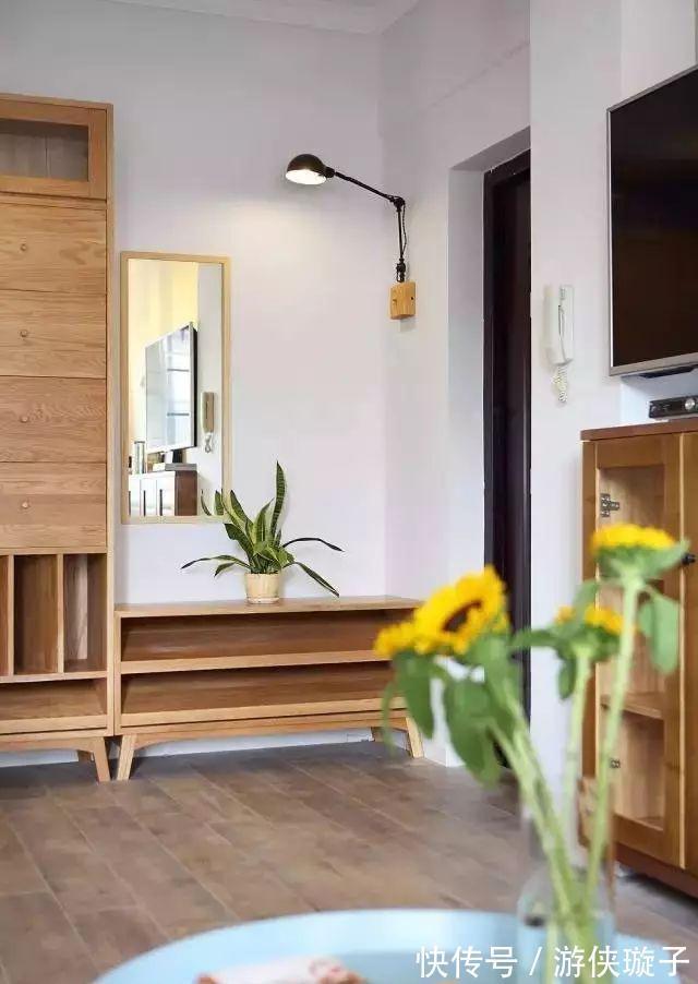 鞋凳|100平旧房改造,这样的北欧风真好看