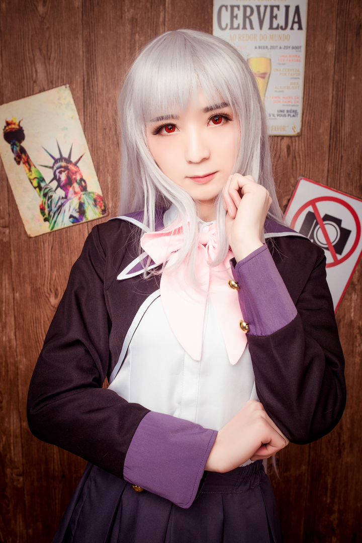 樱花|cos：galgame-初雪樱花 玉树樱