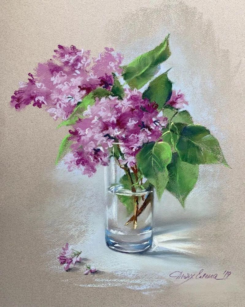 鲜花!太疯狂了!原来用粉笔画画,也可以这么美,简单几招教你,美到邻居羡慕嫉妒