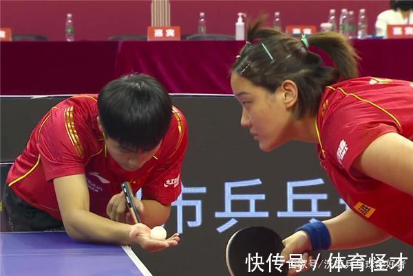 孙铭阳|国乒双小魔王打嗨!3-2曹巍孙铭阳,1-5落后逆转孙颖莎拒绝2连败