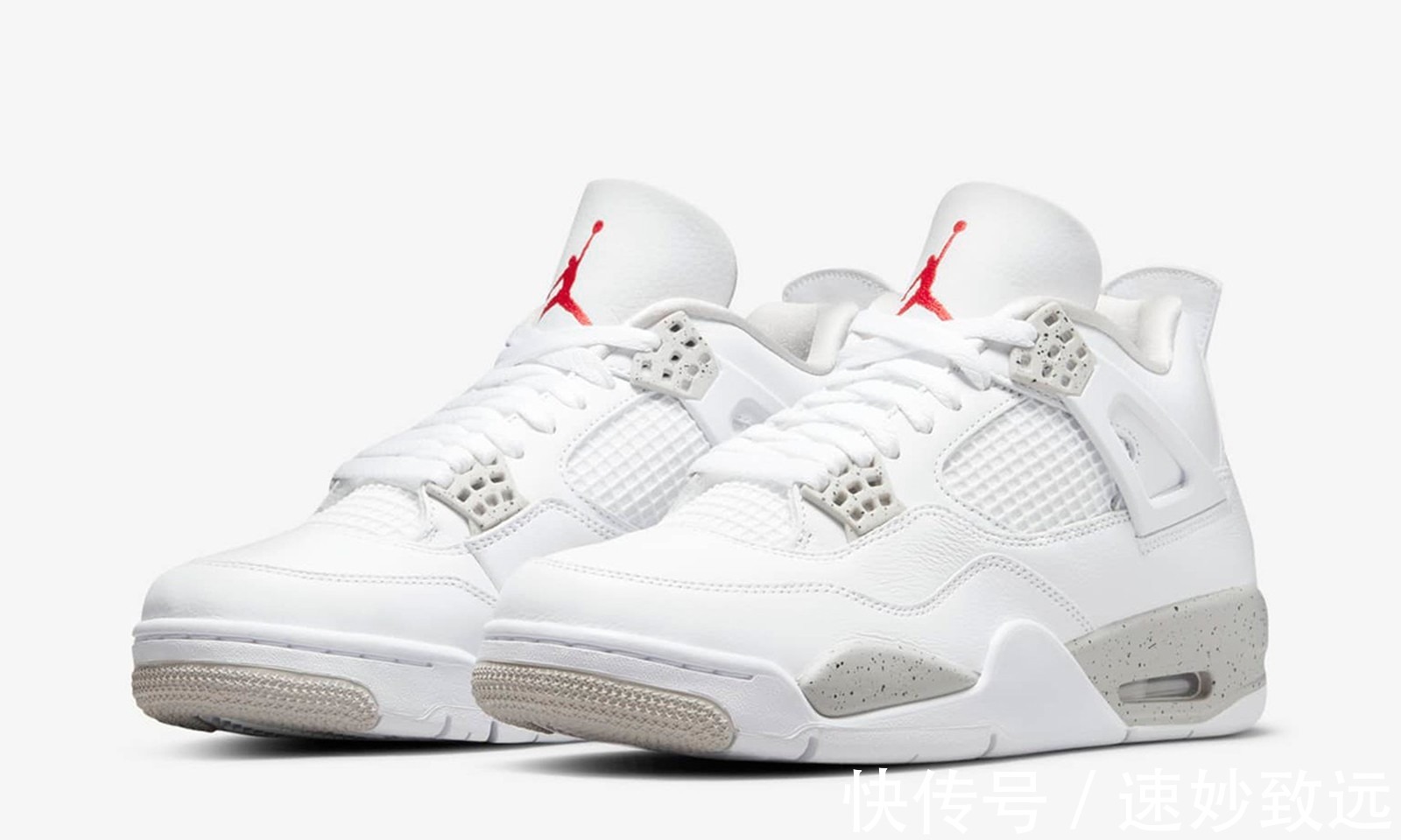 白里|耐克的AJ4,白里透红与众不同呀
