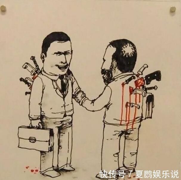 德兰#法国画师的插画艺术,表达了有意思的内涵,你能看懂几幅?