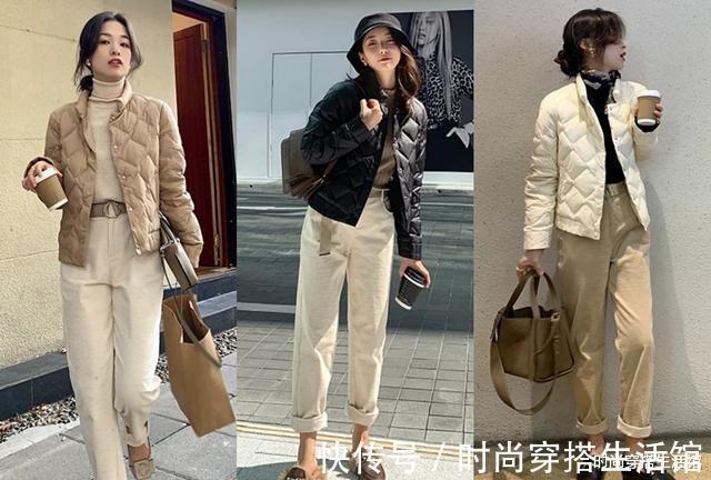 羽绒服|天冷了,这才是中年女人该有的秋冬季穿搭,保暖好看又提气质