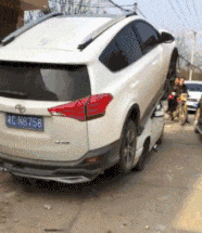 |搞笑GIF:霸气了我的姐 这辈子见过最拉风的走路姿势