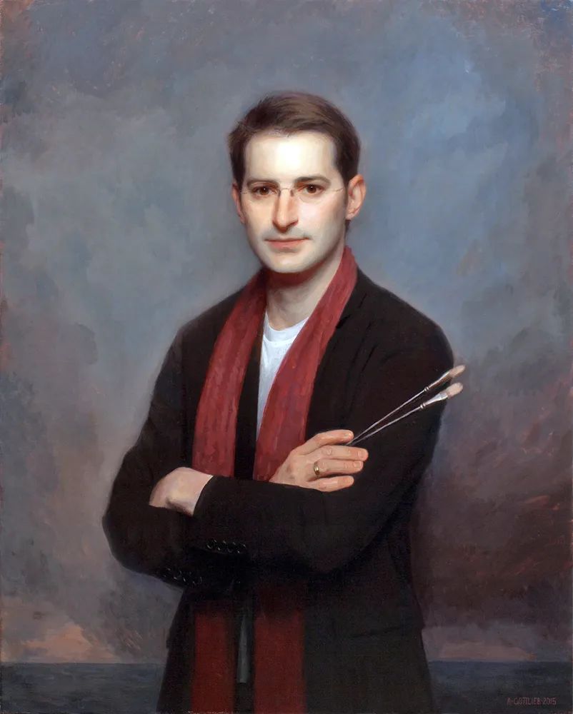 肖像|注入生命的肖像画家 阿德里安的油画作品