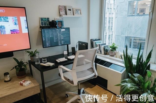 显示器|超酷的家庭办公室,充满创意的家居工作空间!