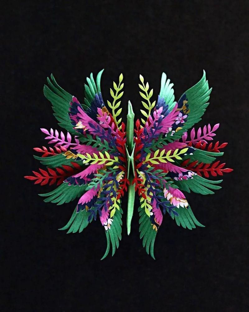 抑郁小哥把一只2毛钱的千纸鹤折成了我买不起的样子,不但病好了还年入百万