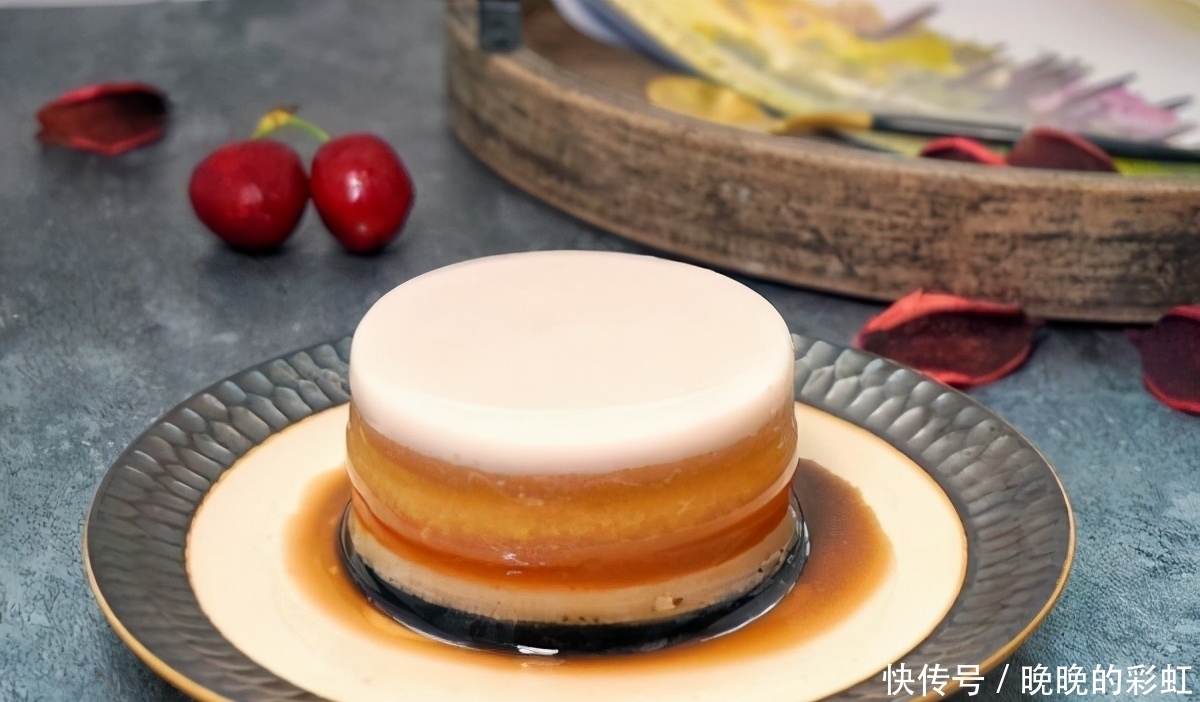 七种颜色的布丁吃过没有?软糯爽口,Q弹软糯