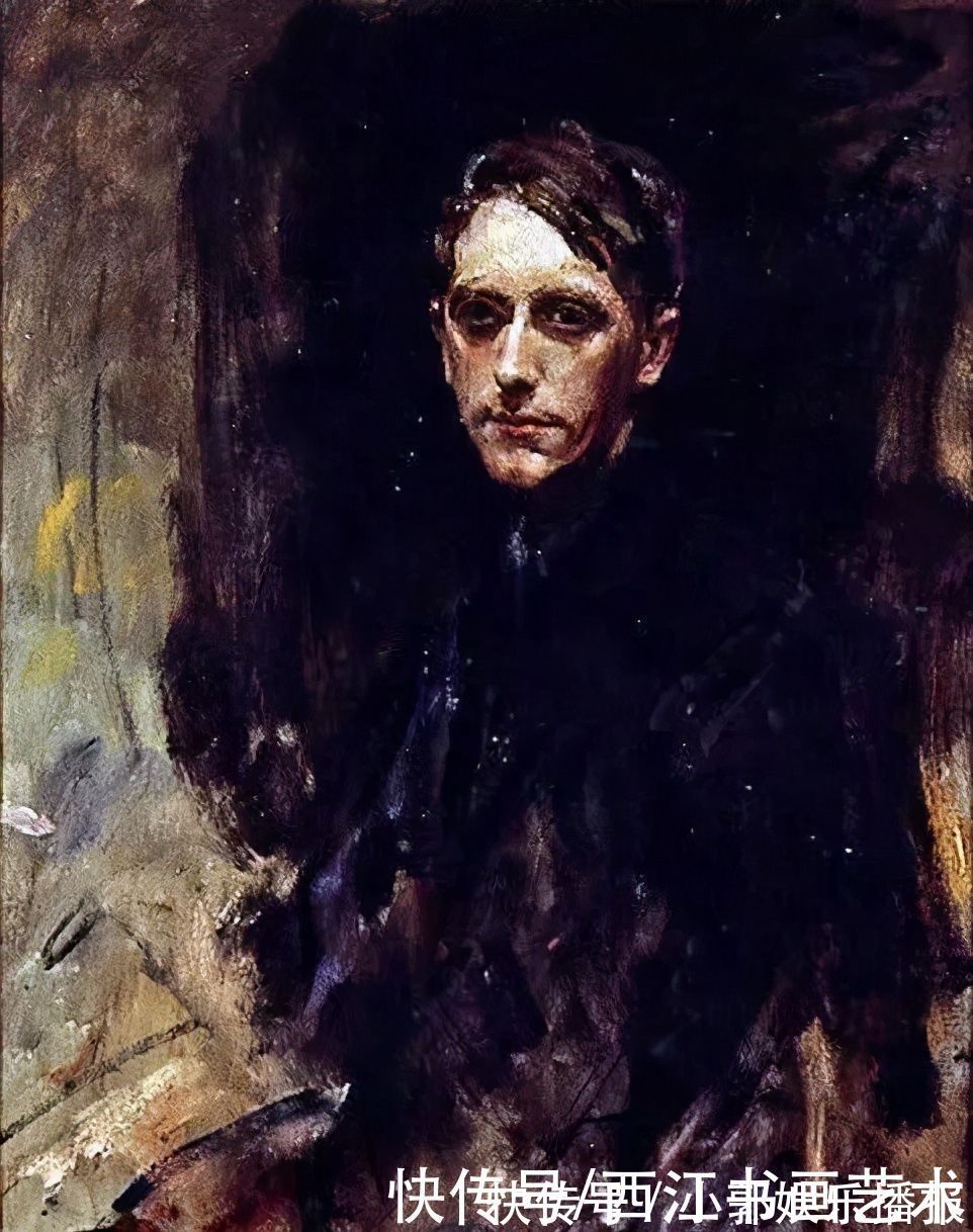 麦克沃伊&有质感的水彩肖像:英国画家亚瑟.麦克沃伊作品选