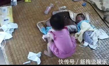 二胎家庭|妈妈在忙,3岁姐姐去帮妈妈哄弟弟,下一秒让人心寒捏把汗