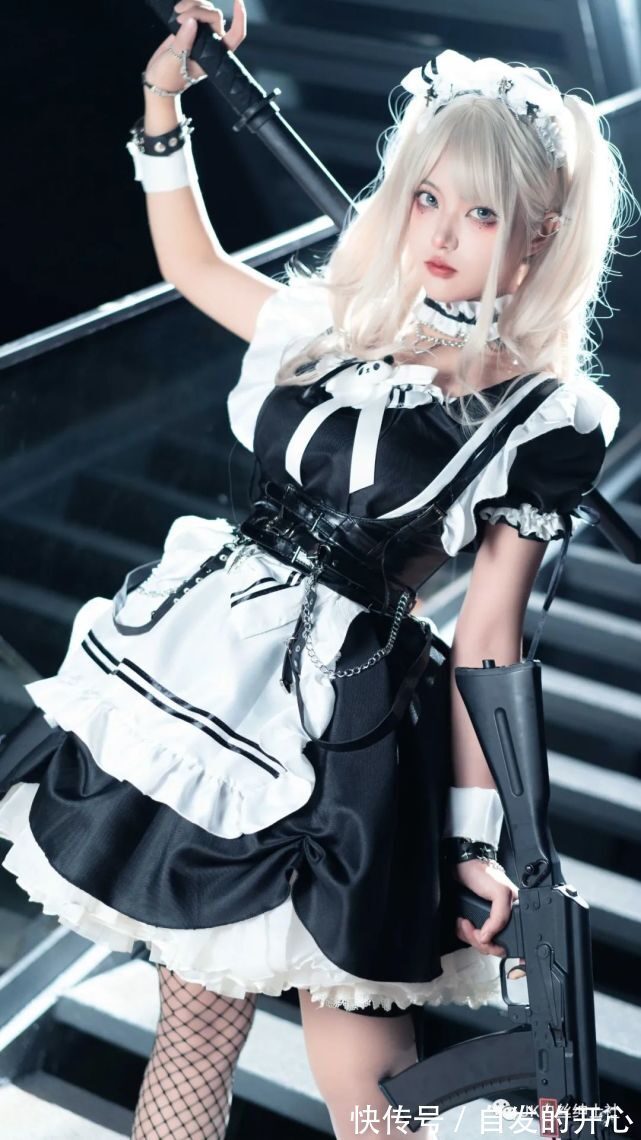 万圣节|cos:万圣节自设战斗女仆cos正片