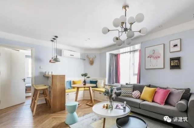 吊顶|新房装修不吊顶，四周石膏线走一圈，时尚大气还省钱！