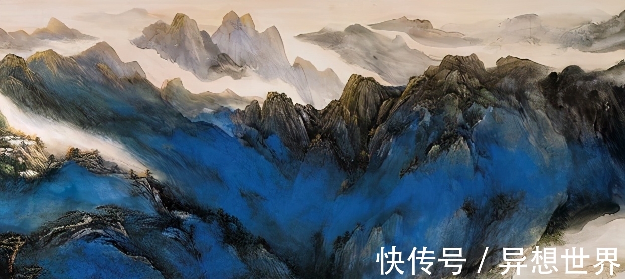 傅抱石|国画中的祖国山河，如此雄浑壮阔的山水，都是谁画出来的？