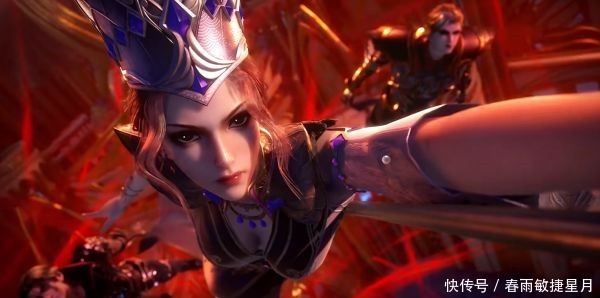 斗罗大陆比比东被完虐,表情却很倔强,漫迷别低头,皇冠会掉