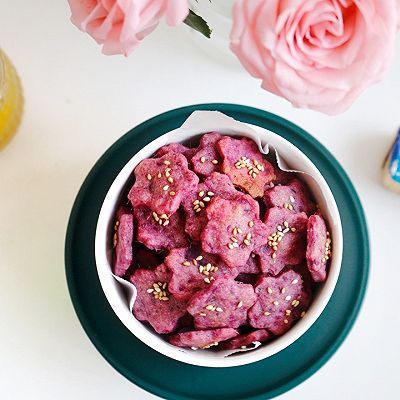 奶香紫薯小饼干