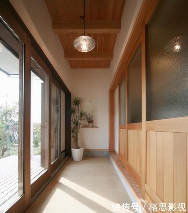 住宅|新发现,日本隔断式玄关适合庭院住宅,留出2个进出口,完善功能