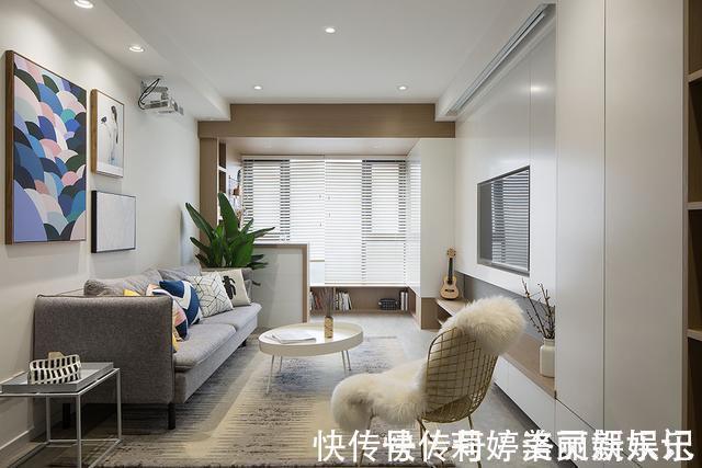 原木色|三房两厅95㎡,就喜欢这样的干净舒适,宅在家也是一种享受