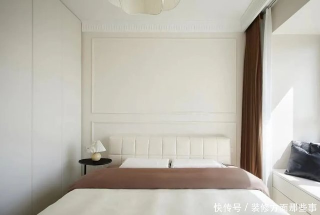 拱形|65㎡奶油色+拱形门搞定轻法式风,原来小户型也可以这么仙!