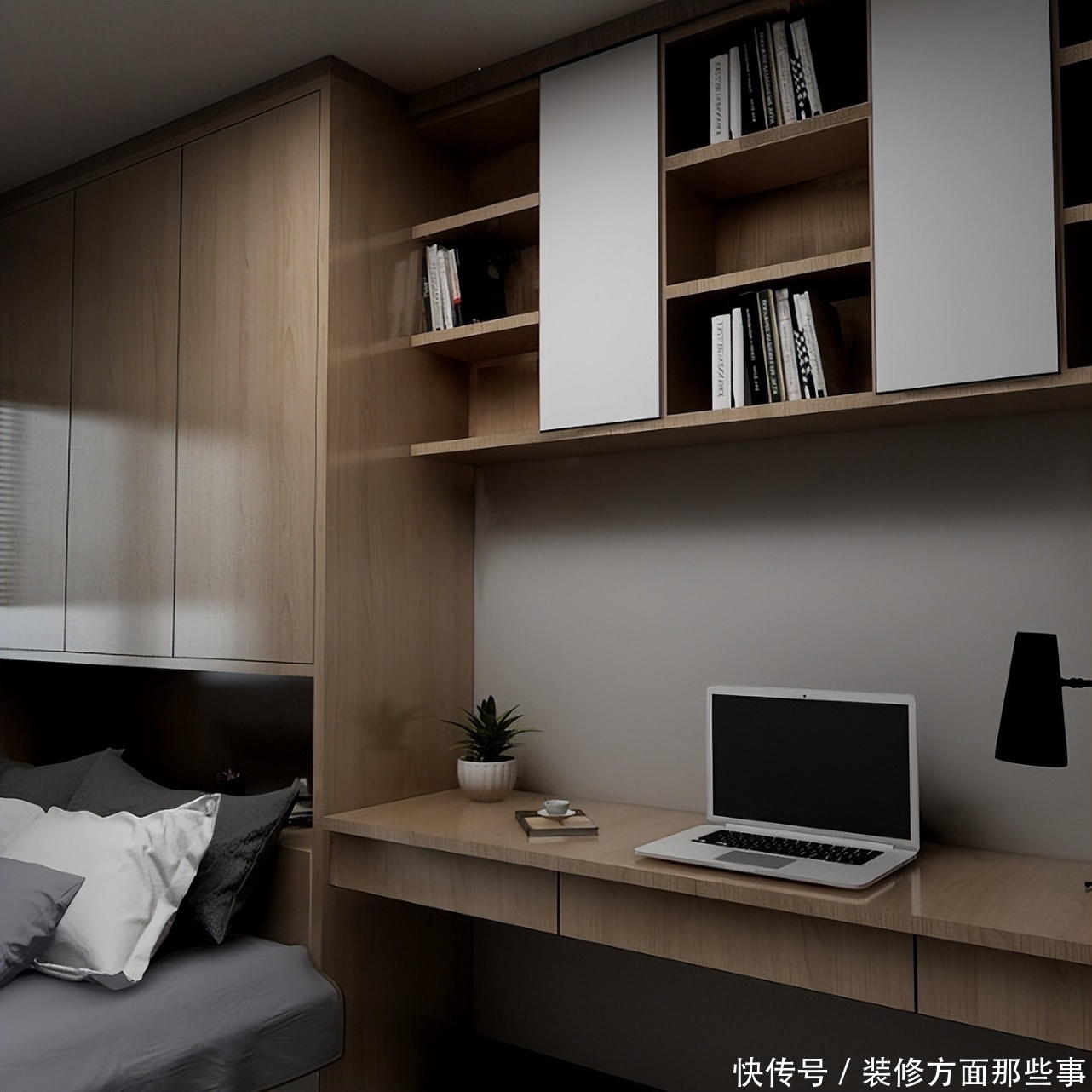 时尚|100平简约三居室设计,用简约的手法进行室内创造