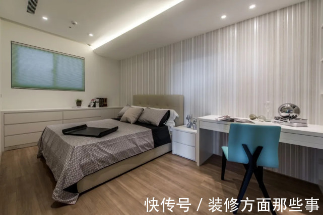 图书馆|95平港式风二居室简洁明快的装饰,大方自然,不繁杂琐碎