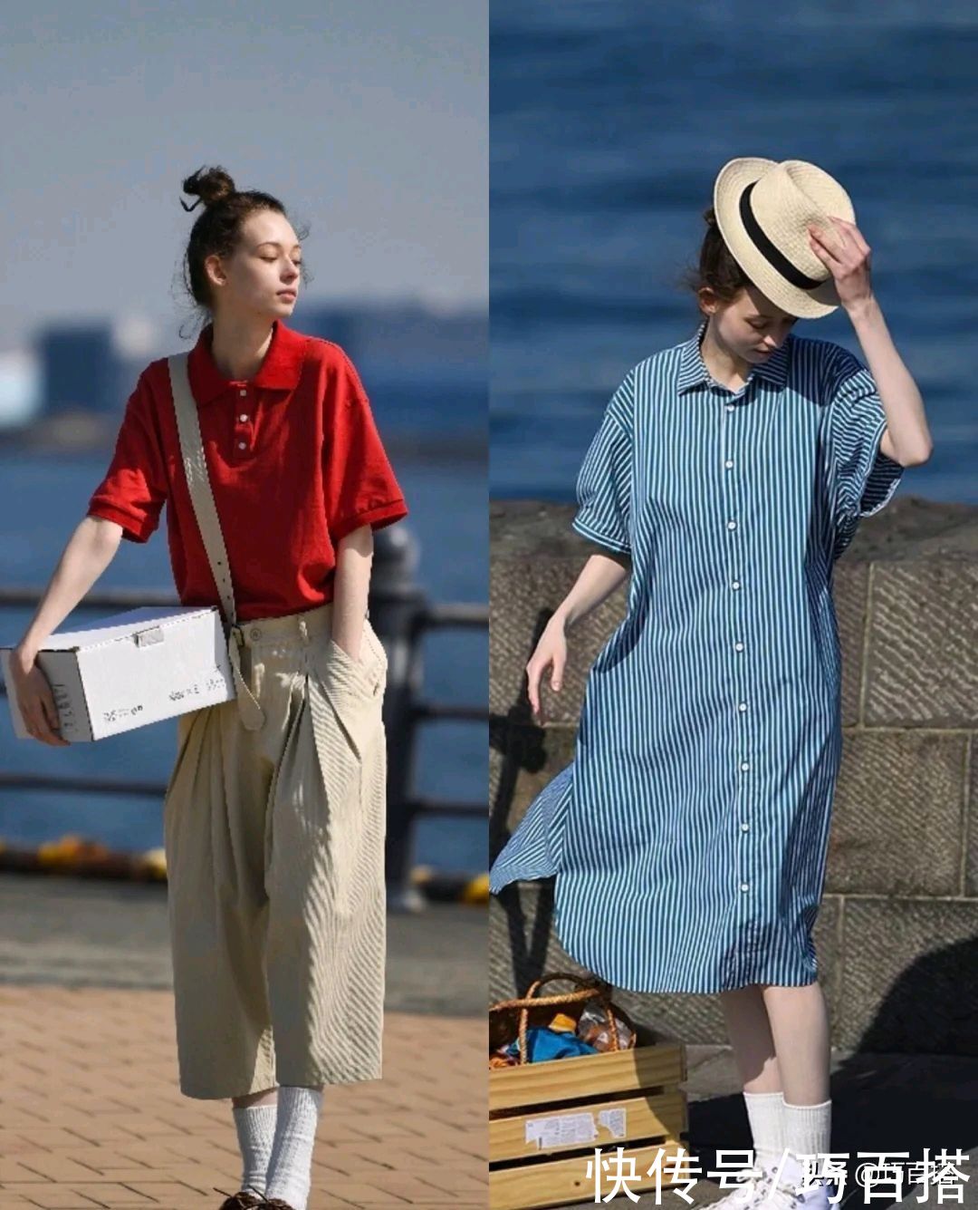 学生党旅游怎么搭配？18套英伦复古风穿搭，日常度假穿都很亮眼