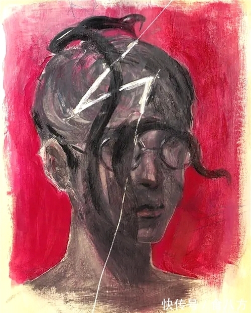 波纹&他患精神病只活到23岁,留下一堆画,网友却捂眼不敢看,你敢吗?