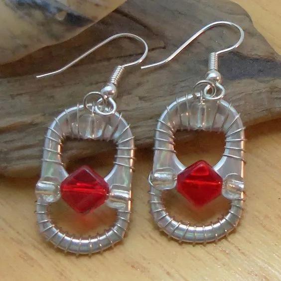 易拉罐喝完别扔,把环收集,简单的改一改,可做出很多妙用作品