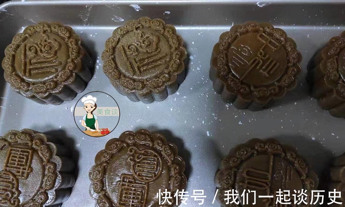 配方|原来做月饼这么简单，配方简单零添加，比买的还香，一次性就成功
