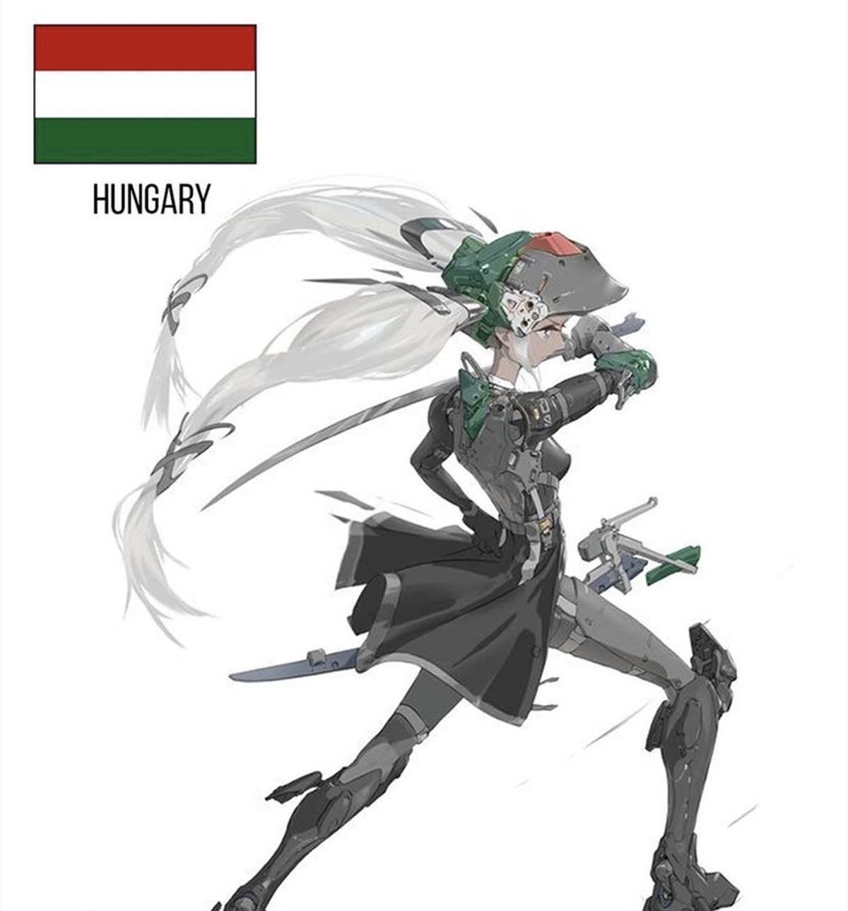 火箭|漫画拟人化成为军娘,欧洲还停留在近代,我们的火箭都已经起飞了