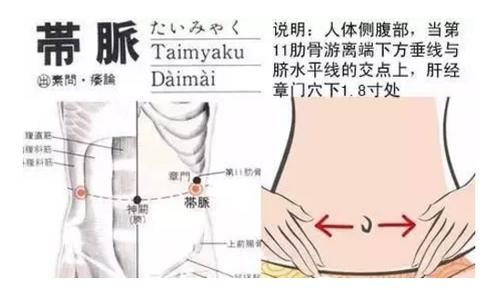 月经|抓带脉等于抓走肥肉，每天3分钟，轻轻松松瘦身排毒，调理月经