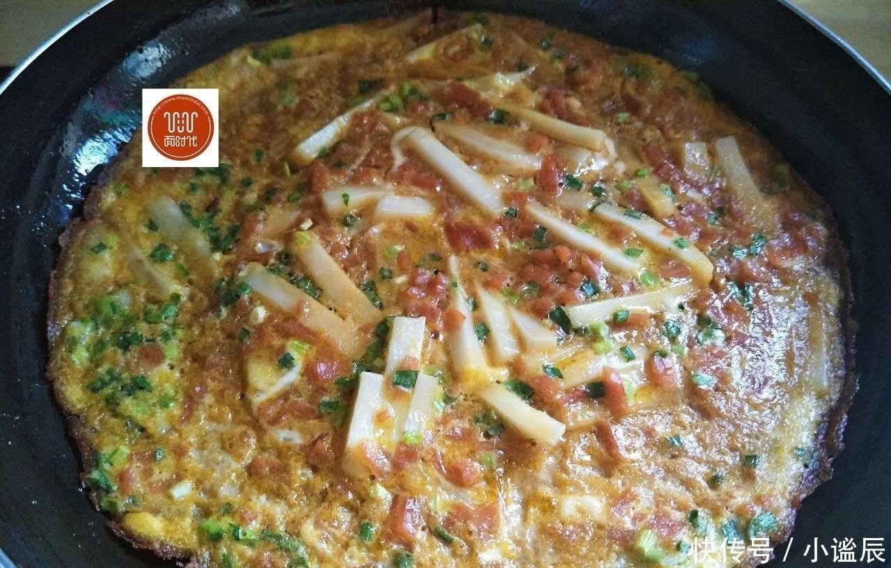 两三分钟的营养早餐饼,每次做都不够吃,做法简单,一学就会