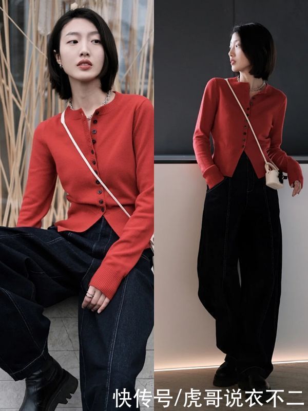 气质与身高无关，想要靠穿搭出奇制胜快看她，每一套都好优雅大气