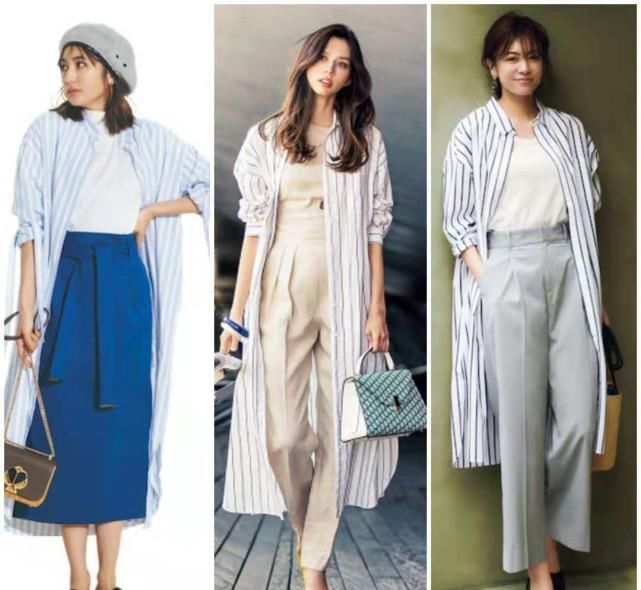 换季别再乱买了，旧衣新穿，27套衬衫搭配模板知性又大方