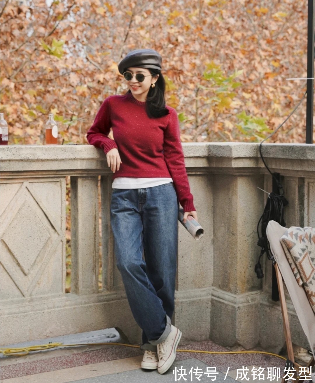 冬日 大龄博主中还是三木最会穿!扬长避短搭配合理,精致优雅又有范儿