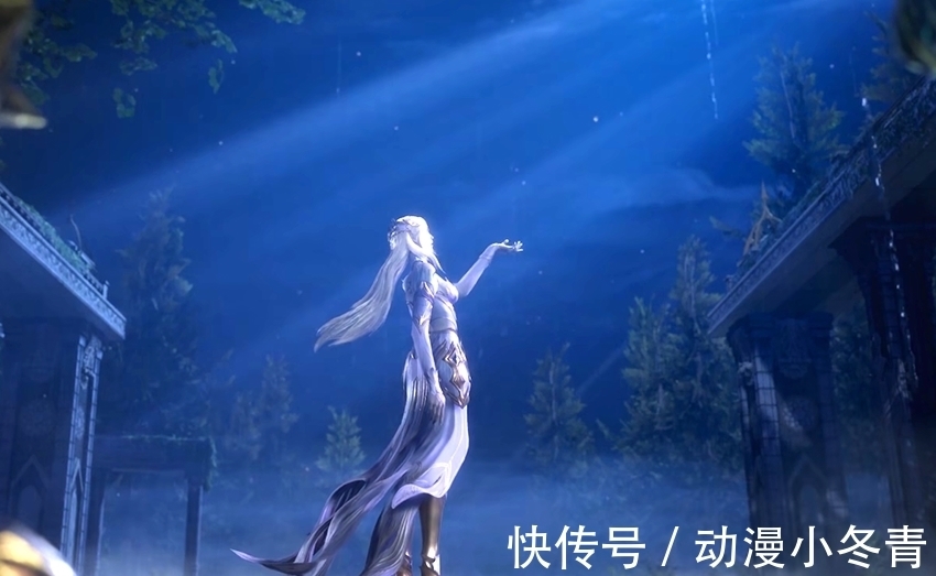 斗罗大陆|斗罗大陆:新老婆千仞雪醒来,大长腿太抢镜,小腰扭得也很有味道