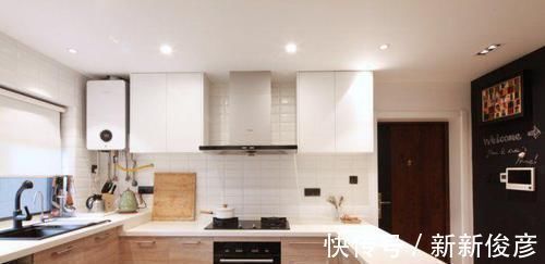 厨房|她家仅69㎡,餐厅厨房对换,隔出一个书房,全屋漂亮极了