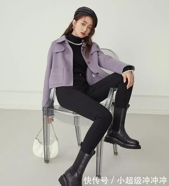 裤装 会打扮的女人,懂得“上短下长”的穿搭法,显瘦显高,适合小个子!