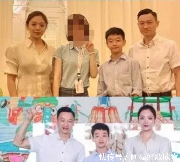 冠军杨威曝和儿子合照,杨阳洋11岁身高直