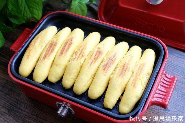 微甜|玉米面不蒸不煮,和面时加牛奶,制成棒馍微甜清香特好吃