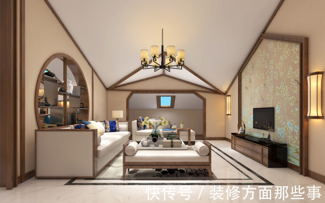 防水式|300平奢华中不失低调,清爽中不失稳重的现代美式风