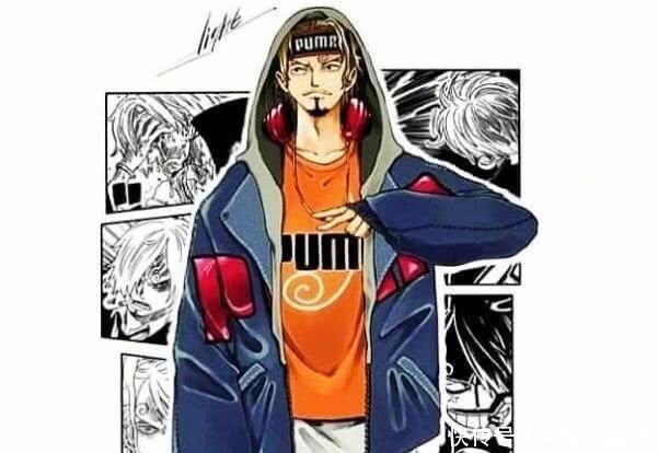 草帽|草帽成员换上现代服装,形象都大变,但最爱的还是罗宾