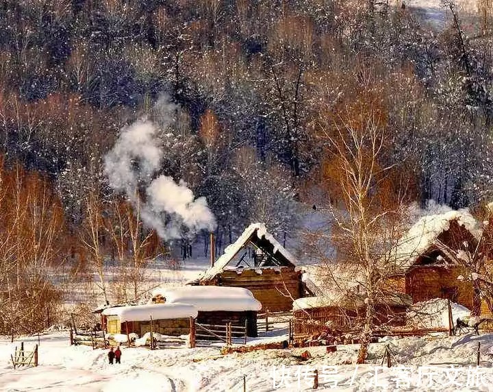 美景|冬天的喀纳斯，藏着北疆纯净而令人惊叹的绝世美景