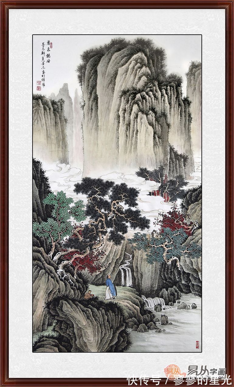 山水画!画家许吉尔 笔墨精湛 尽显隐士情怀