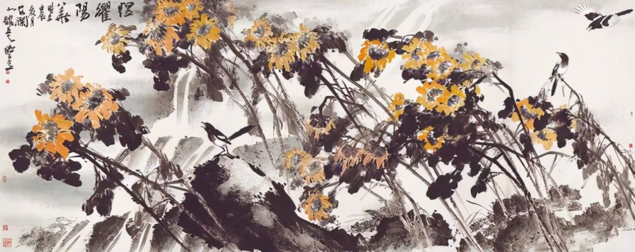  中国|中国国家画院花鸟画所副所长、陈鹏花鸟画作品欣赏