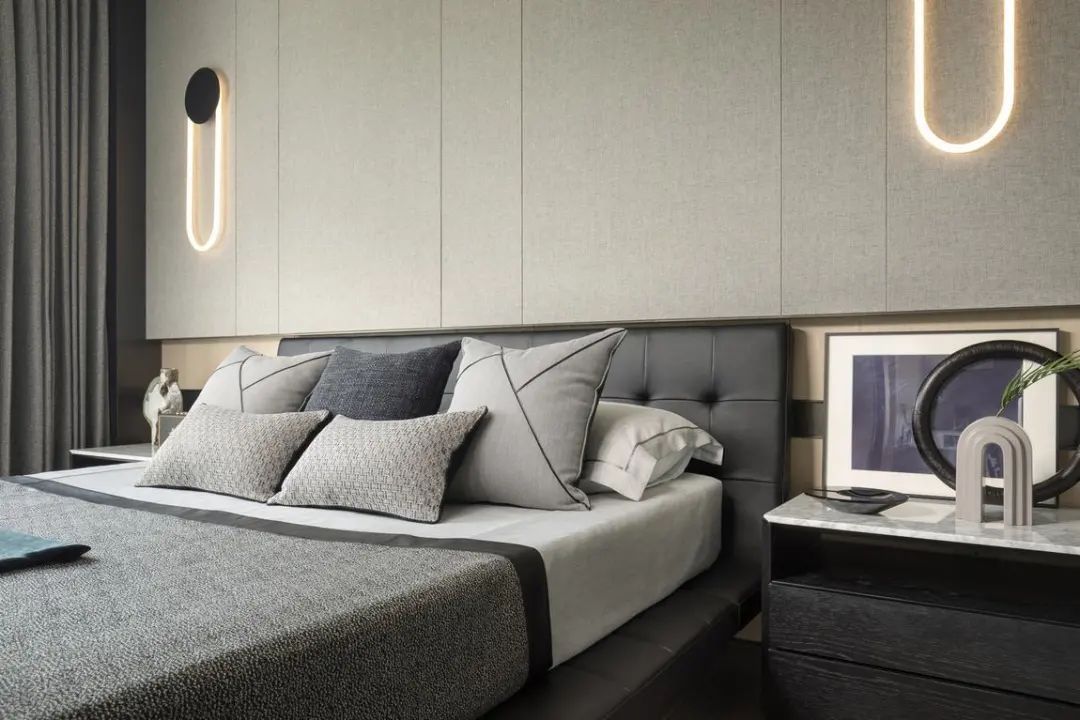 饰品|210㎡联排小别墅,现代大方的布置,配色令人舒适