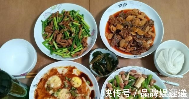 腐竹|三口之家的周末晚餐，都是家常菜，花了不到30块，荤素搭配味道香！